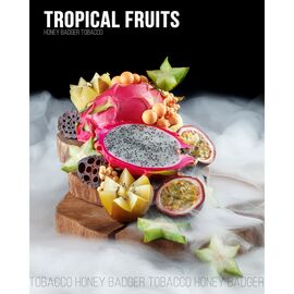 Тютюн Honey Badger Mild (Медовий Барсук легка лінійка) Тропічні Фрукти 40 грам
