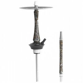 Кальян Union Sleek Акрил (Шишки) Cерые без Колбы