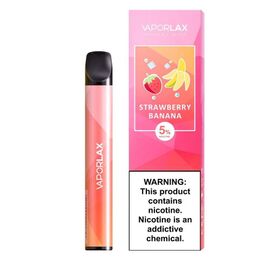 Одноразка Vaporlax Strawberry Banana (Вапорлакс Полуниця Банан) 800 | 5%