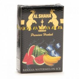 Табак Al Shahа Banana Watermelon Ice (Аль Шаха Банан Арбуз Айс) 50 грамм