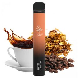 Одноразка Elf Bar 2000 Кавовий Тютюн (Ельф бар)