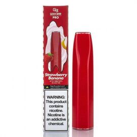 Одноразка Geek Bar PRO 1500 Strawberry Banana (Гік бар Полуниця Банан)