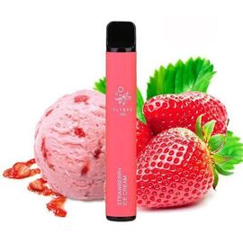 Одноразка Elf Bar 800 Strawberry Ice Cream (Ельф бар Полуничне Морозиво)