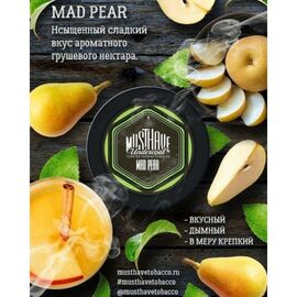 Тютюн для кальяну Must Have Mad Pear (Маст Хев Груша) 125 грам