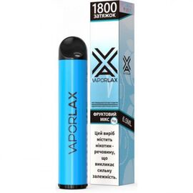 Одноразка Vaporlax (Вапорлакс) Фруктовий мікс 1800 | 5%