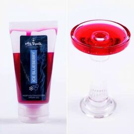 Безнікотинова суміш AirFruits Ice Blueberry (Айс Чорниця) 60 грам