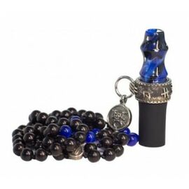 Персональний Мундштук для кальяну для Кальяну Japona Samurai Blue Beads