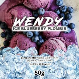Табак Wendy Blueberry Ice Cream (Венди Айс Черничный Пломбир ) 50 грамм
