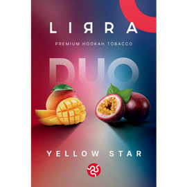 Тютюн Lirra Yellow Star (Лірра Манго, Маракуя) 50 гр