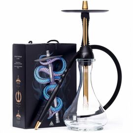 Шахта для Кальяну Alpha Hookah (Альфа Репліка) Золота