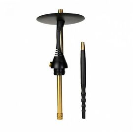 Шахта для Кальяну Alpha Hookah S чорна. (Альфа Репліка С)