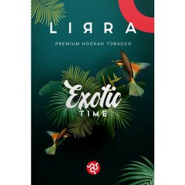 Тютюн Lirra Exotic Time (Лірра Екзотик Тайм, Диня Маракуйя Персик) 50 гр
