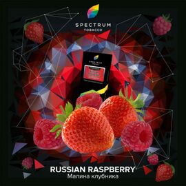 Тютюн Spectrum Hard Russian Raspberry (Спектрум Малина Полуниця) 100 грам
