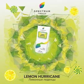 Тютюн Spectrum Lemon Hurricane (Спектрум Лимонні Льодяники) 100 грам