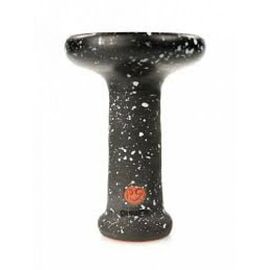 Чаша для кальяну RS Bowls HD (Hard Dish) 2.0 PH фанел чорна ніжка-чорний мат-біла точка