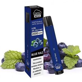Одноразка Airis Mega 2000 Blue Razz (Аїріс Голубика М'ята)