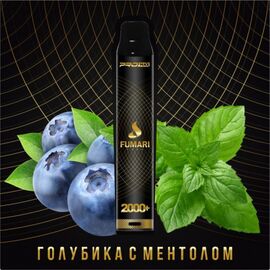Одноразка Fumari (Фумарі) Чорниця Ментол 2000 | 2%