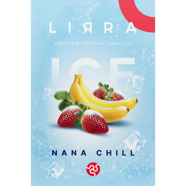 Табак Lirra Ice Nana Chill (Лирра Айс Банан Клубника) 50 гр