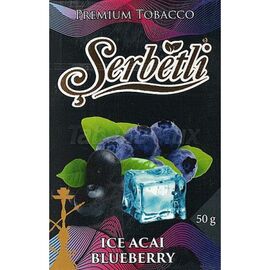Табак Serbetli Ice Acai Blueberry (Щербетли Айс Аcаи Черника) 50грамм