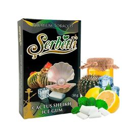 Табак Serbetli Cactus Sheikh Ice Gum (Щербетли Кактус Шейх Айс Жвачка) 50 грамм