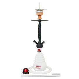 Кальяни Amy Deluxe 690 (Емі Делюкс) Cityscape чорний-білий PSMBK - WT