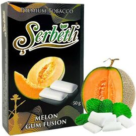 Табак Serbetli Melon Gum Fusion (Щербетли Дыня Жвачка) 50 грамм