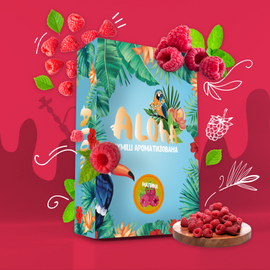 Безникотиновая Смесь Aloha (Алоха Малина) 40 грамм