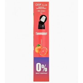 Одноразка Aiir Plus Грейпфрут 2000 (безникотинові)
