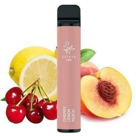 Одноразка Elf Bar 1500 Cherry lemon peach (Ельф бар Вишня Лимон Персик)