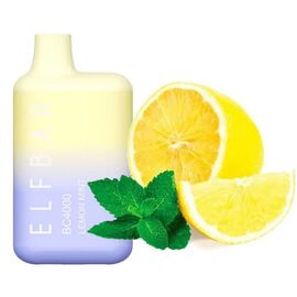 Одноразка Elf Bar BC4000 LEMON MINT  (Ельф бар Лимон Мята)