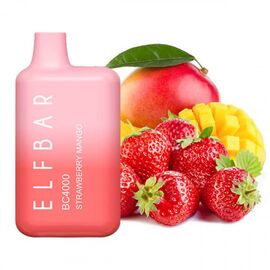Одноразка Elf Bar BC4000 Strawberry Mango (Ельф бар Полуниця Манго)
