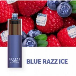 Одноразка Elf Bar PL2000 Blue Razz Icei (Ельф бар Блю Разз Айс)
