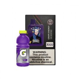 Одноразка Katana 3000 Grape Energy (Катана Виноград Енергетик)