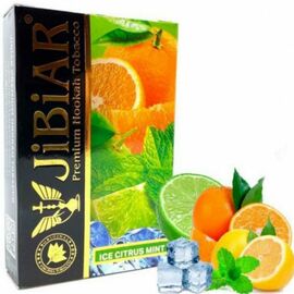 Тютюн Jibiar Ice Citrus Mint (Джибіар Айс Цитрус М'ята) 50 грам