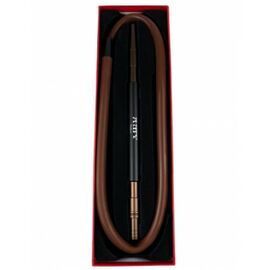 Силіконовий шланг для кальяну AMY A-02 Коричневий