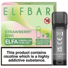 Картриджі Elfa 2 шт Strawberry Kiwi