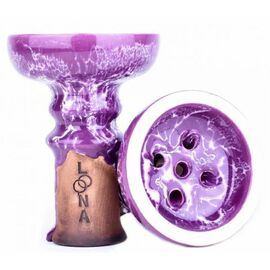 Чаша для кальяна LOONA Meteor сиреневая