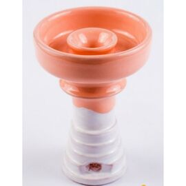 Чаша для кальяну RS Bowls HR V2.0 Harmonia біла з червоним