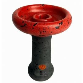 Чаша RS Bowls Hard Dish (HD) 2.0 PH черно-красная в черную точку