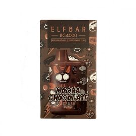 Одноразка Elf ​​Bar BC4000 Mocha Chocolate Limited Edition (Ельф бар Шоколадний Напій)