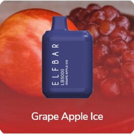 Одноразка Elf ​​Bar LB5000 Grape Apple Ice (Виноград Яблуко Айс)