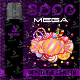 Одноразка Fumari 3000 Mega Фруктовые Конфеты