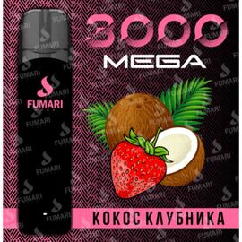 Одноразка Fumari 3000 Mega Кокос Клубника