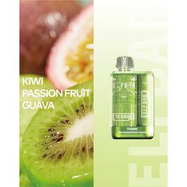 Одноразка Elf Bar TE5000 Kiwi Passionfruit Guava (Киви Маракуйя Гуава)