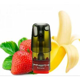 Картриджі Elf Bar P1 Strawberry banana (Ельф бар Полуниця Банан)