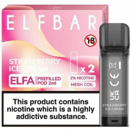 Картриджі Elfa 2 шт Strawberry Ice Cream
