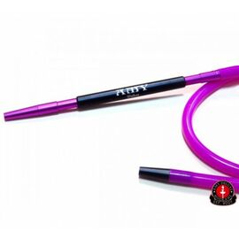 Силіконовий шланг для кальяну AMY A-02 Фіолетовий