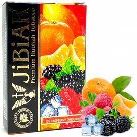 Табак Jibiar Ice Raspberry Tangerine (Джибиар Айс малина мандарин ) 50 грамм