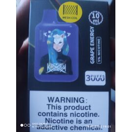 Одноразка Katana 3000 Grape Energy (Катана Виноград Енергетик)