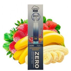 Одноразка Airis Strawberry Banana (Аирис Клубника Банан) 2600  (БЕЗ НИКОТИНА)